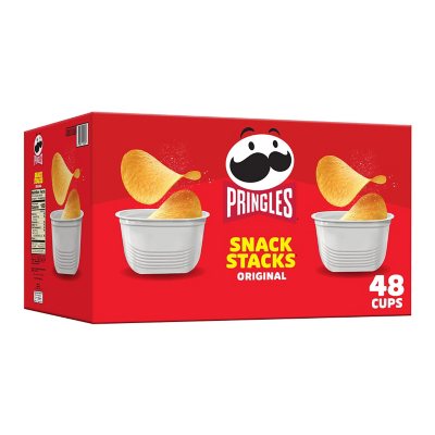 Pringles Snack Stacks Potato Crisps Chips, Original Flavor (0.67 oz., 48  ct.) - Sam's Club