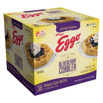 Eggo Belgian-Style Waffles (36 ct.) - Sam's Club