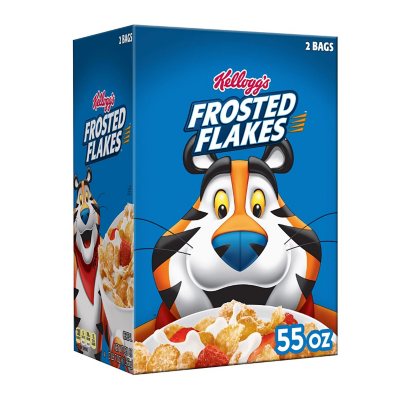 Kellogg's Cold Breakfast Cereal Single Serve Kids Snacks Variety Pack, 25  pk.