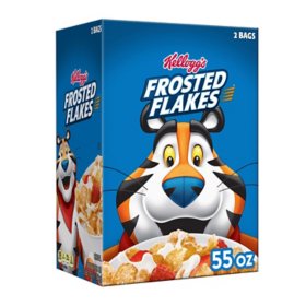 Frosted Flakes Breakfast Cereal, 55 oz.