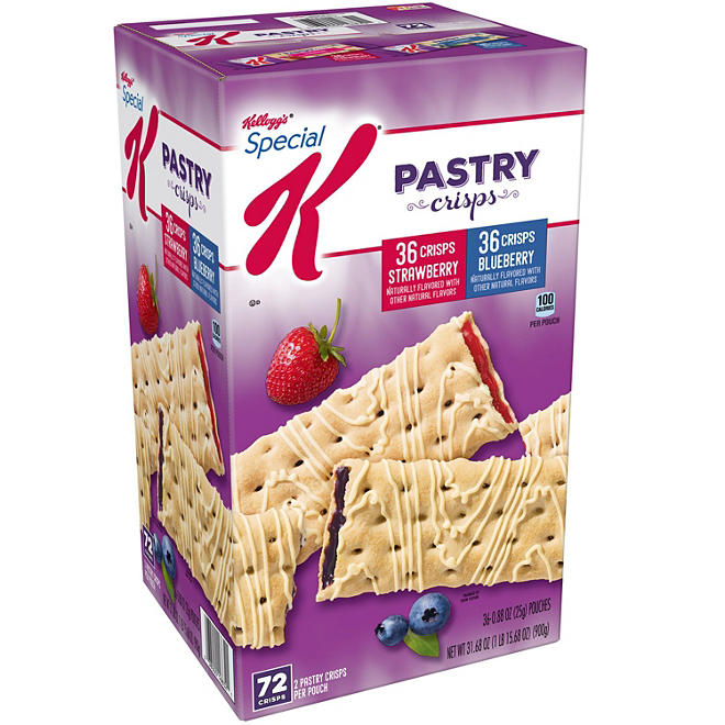 Special K Pastry Crisps Variety Pack (0.44 oz., 36 pk.)