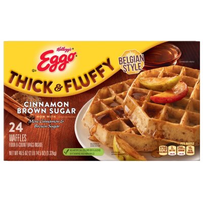 Eggo Thick and Fluffy Frozen Waffles (24 ct.) - Sam's Club