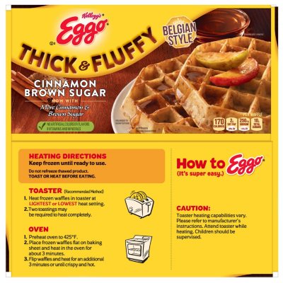 Eggo Thick And Fluffy Frozen Waffles 24 Ct Sam S Club