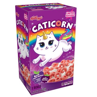 Kellogg s Caticorn Cereal Limited Edition 37.4 oz. Sam s Club