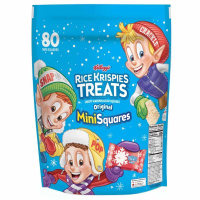 Kellogg's Rice Krispies Treats Holiday Mini-Squares (80 ct.) - Sam's Club