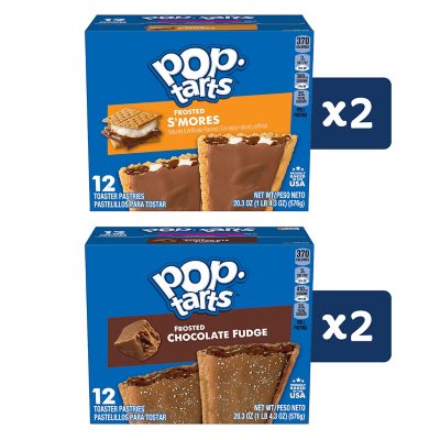 Pop-Tarts Chocolate Variety Pack (48 ct.) - Sam's Club