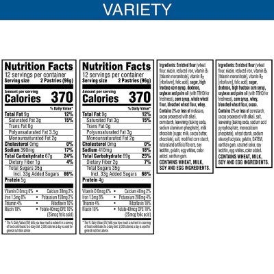 Pop-Tarts Chocolate Variety Pack (48 ct.) - Sam's Club