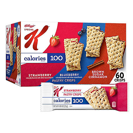 Kellogg's Special K Pastry Crisps, Variety Pack (60 ct.)