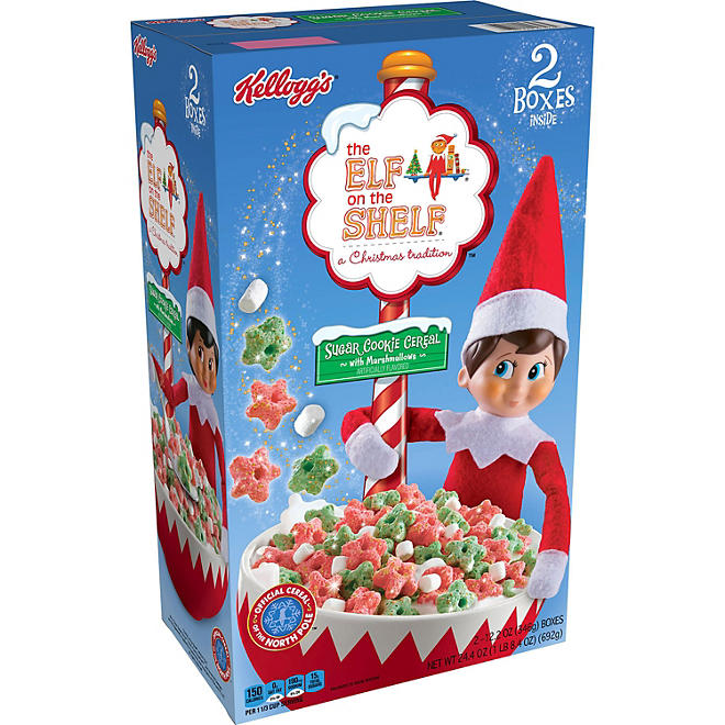 Kellogg's The Elf on the Shelf Breakfast Cereal (24.4 oz., 2 pk.)