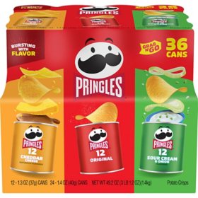 Pringles Grab-n-Go Variety Pack, 36 pk.