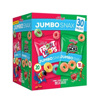 Kellogg's Froot Loops Cereal, 3.1-oz. bags – JAHMAXX INC.