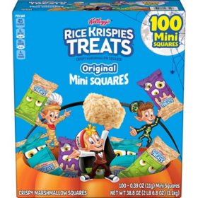 Kellogg's Rice Krispies Treats Halloween Mini Squares, 100 ct.