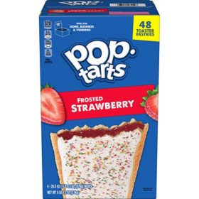 Pop-Tarts Frosted Strawberry, 48 ct.