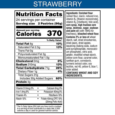 Pop-Tarts, Frosted Strawberry (48 ct.) - Sam's Club