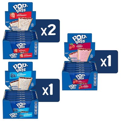 Pop Tarts Variety Pack Toaster Pastries, 108 oz, 60 Count