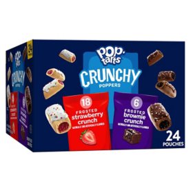 Kellogg's Pop-Tarts Crunchy Poppers Variety Pack, 24 pk.