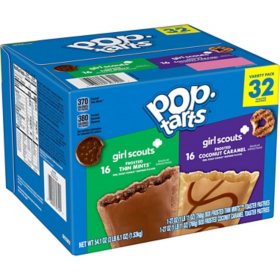 Pop Tarts Girl Scouts Variety Pack, 32 ct.
