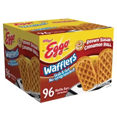 Eggo Brown Sugar Cinnamon Wafflers, 96 Count - Sam's Club