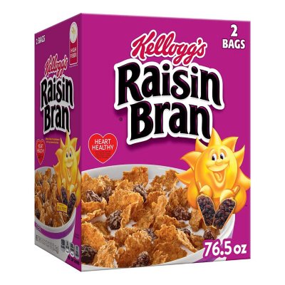 Kellogg's Corn Flakes Breakfast Cereal, Kids Cereal, Family Breakfast,  Giant Size, Original, 24oz Box (1 Box)