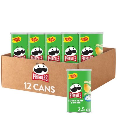 UPC 038000845604 product image for Pringles Grab N' Go Sour Cream and Onion, 2.5 oz, 12 pk. | upcitemdb.com