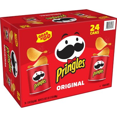 Pringles Original Grab 'n' Go (1.31 oz., 24 ct.) - Sam's Club