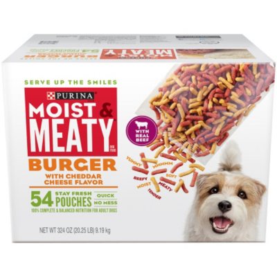 Purina? Moist and Meaty Dog Food - Sam 