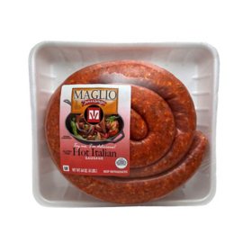 Maglio Hot Italian Pork Sausage, 4 lbs.