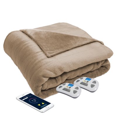 Remote electric blanket hot sale