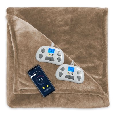 Serta Perfect Sleeper Bluetooth Wireless Queen Heated Blanket Sam s Club