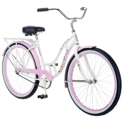 Schwinn pink 2025 beach cruiser