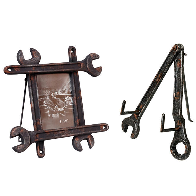 "Wrench" Picture Frame and Easel Assortment