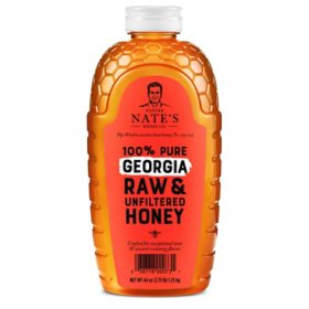 Nature Nate's 100% Pure Raw and Unfiltered Honey, Georgia Blend (44 oz.)