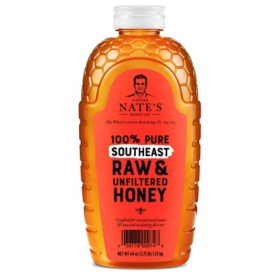 Nature Nate's 100% Pure Raw and Unfiltered Honey, Southeast Blend (44 oz.)