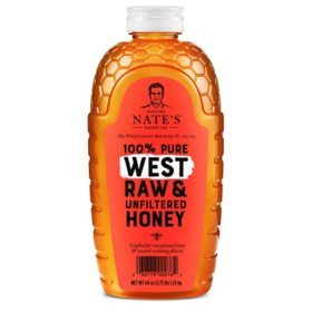 Nature Nate's 100% Pure Raw and Unfiltered Honey, West Blend (44 oz.)