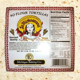 La Michoacana Flour Tortillas (44 oz.)