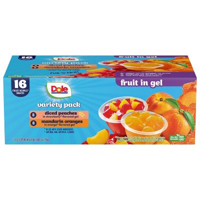 Dole Mixed Fruit in Peach Jelly Fruit Snacks 4 pack - Dole® Sunshine