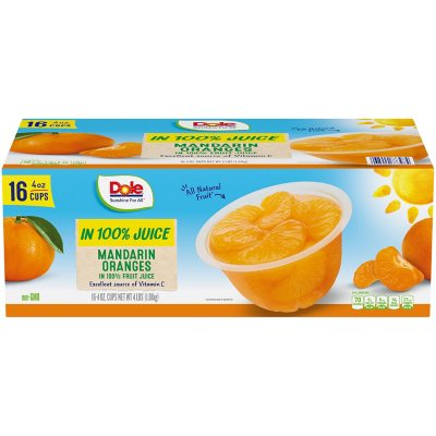 Mandarin Oranges in Orange Flavored Gel - Lite, Fruit Cup® Snacks