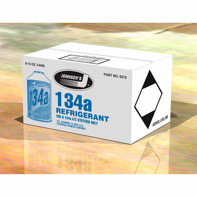 Johnsen's R-134a Refrigerant (6-pack/12oz cans)