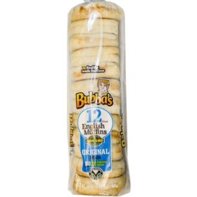 Bubba's Original White English Muffin 24oz