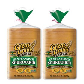 Great Grains San Francisco Sourdough, 24 oz., 2 pk.