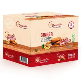 La Orocovena Ginger Cucas Jengibre 1.76 oz., 12 pk.