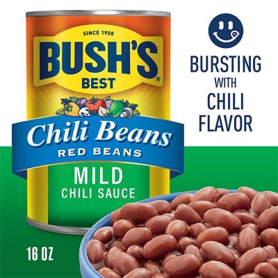 Bush's Mild Red Chili Beans 16 oz., 6 pk. - Sam's Club