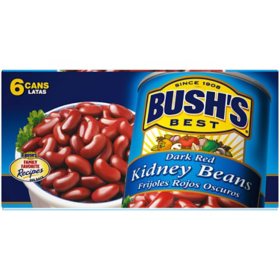 Bush's Dark Red Kidney Beans 16 oz., 6 pk.