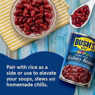 Bush's Dark Red Kidney Beans 16 oz., 6 pk.