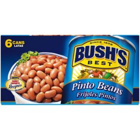 Bush's Pinto Beans 16 oz., 6 pk.