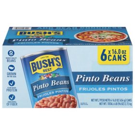 Bush's Pinto Beans 16 oz., 6 pk.