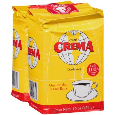 Caf? Crema Ground 100% Pure Coffee - 14 oz. - 2 pk. - Sam's Club