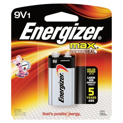 Energizer MAX 9 Volt Alkaline Batteries (8 Pack) - Sam's Club