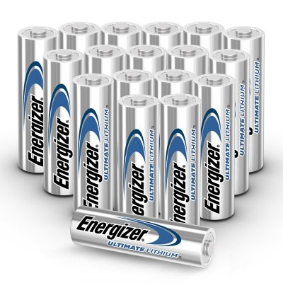 Energizer Ultimate Lithium AA Batteries (18 - Sam's Club