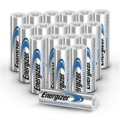 Energizer Ultimate Lithium AA Batteries (18 Pack) - Sam's Club